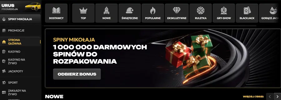 Spinsy casino login